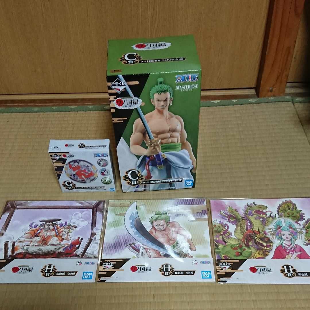 Paypayフリマ ワンピース 一番くじ ワノ国編 第二幕 ゾロ十郎 Paypayフリマ ワンピース 一番くじ ワノ国編 第二幕 ゾロ十郎