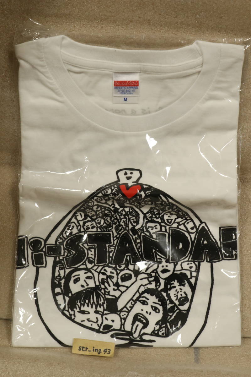 新品 Hi-STANDARD STAY GOLD Tシャツ 旧タグ Mサイズ 白 ホワイト ハイスタ グッズ Ken yokoyama 横山健 NAMBA69