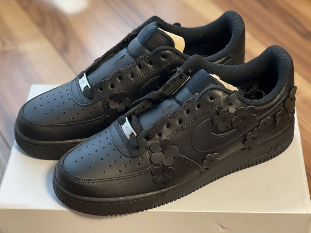NIKE ナイキ エアフォース1 BLACK FLAWA カスタムスニーカー