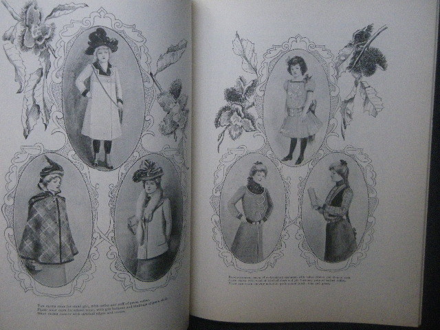 1900年アンティーク Harper's Bazar ドレス衣装 ファッション・プレート/エリザベス・キャディ・スタントン/Howard Chandler Christy_画像2