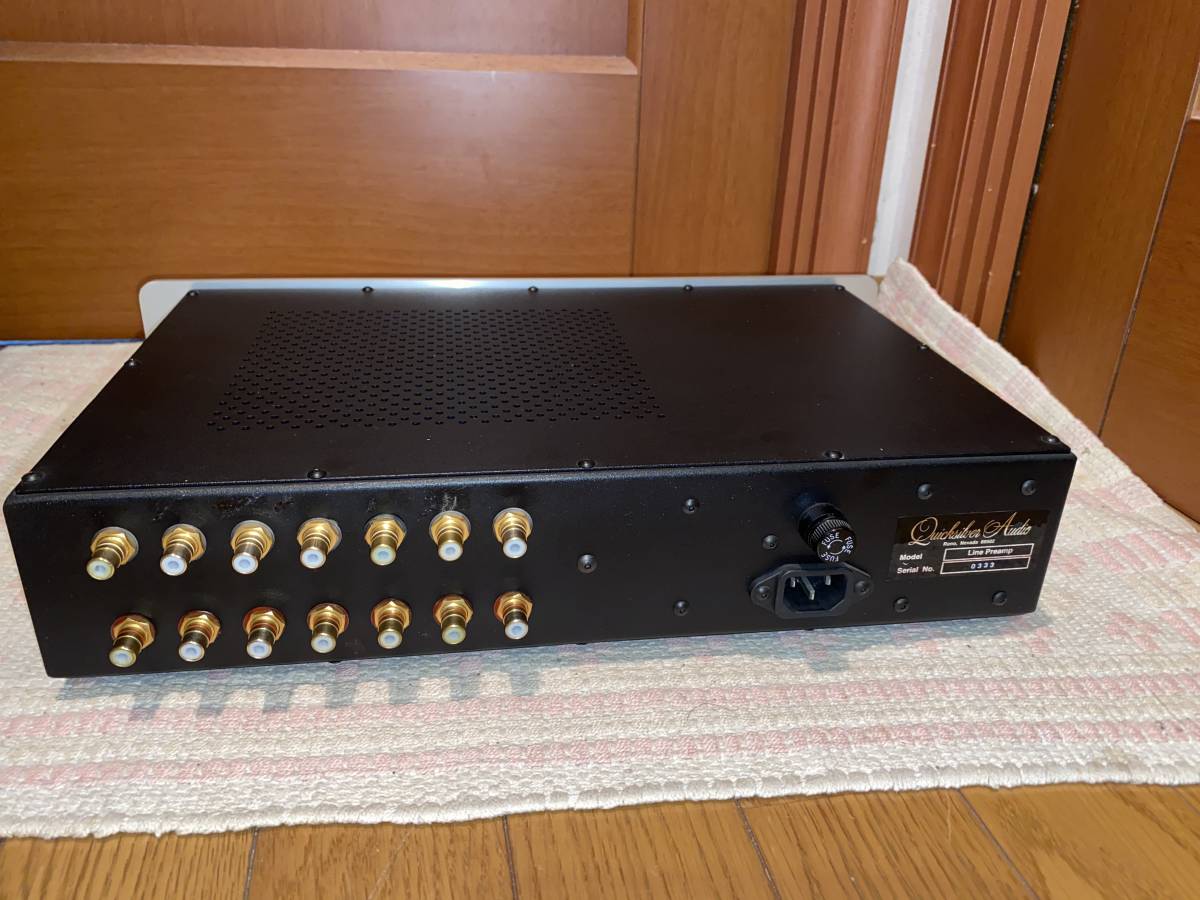 QuickSilverAudio PreamplifierMK2真空管プリアンプ真空管交換済_画像3