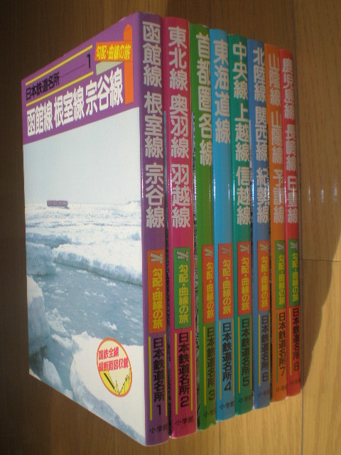 ♪○即決○全8冊○日本鉄道名所 勾配・曲線の旅①②③④⑤⑥⑦⑧ ♪○即決○全8冊○日本鉄道名所 勾配・曲線の旅①②③④⑤⑥⑦⑧
