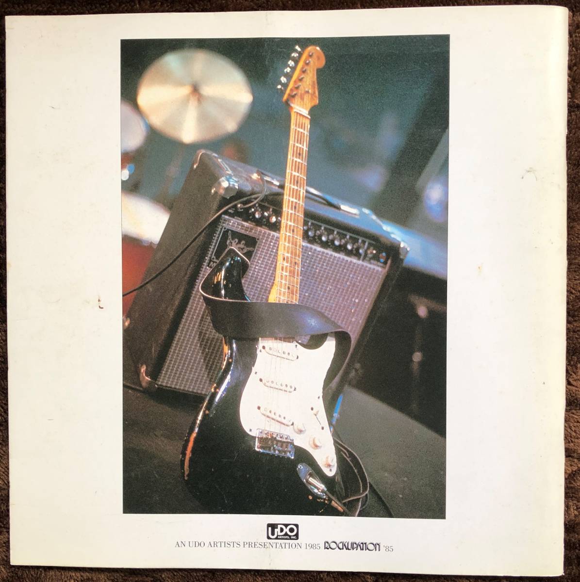 ★エリック・クラプトン★コンサートパンフレット ERIC CLAPTON 1985年 JAPAN TOUR1985★_画像2