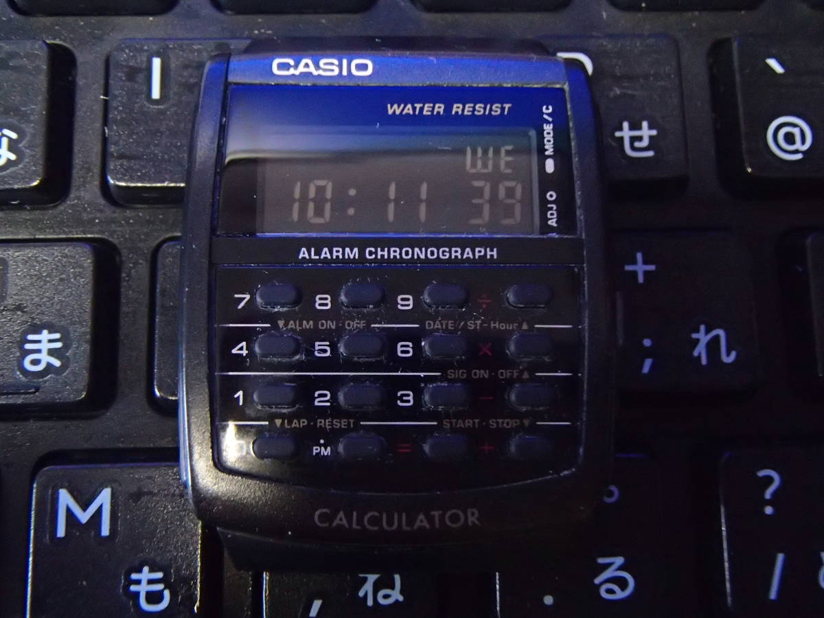 カシオ データバンク DATA BANK CA-506B-1A ブラック_画像2