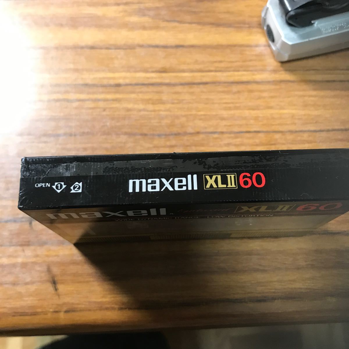 【新品】クローム　マクセルカセットテープ　XL II 60