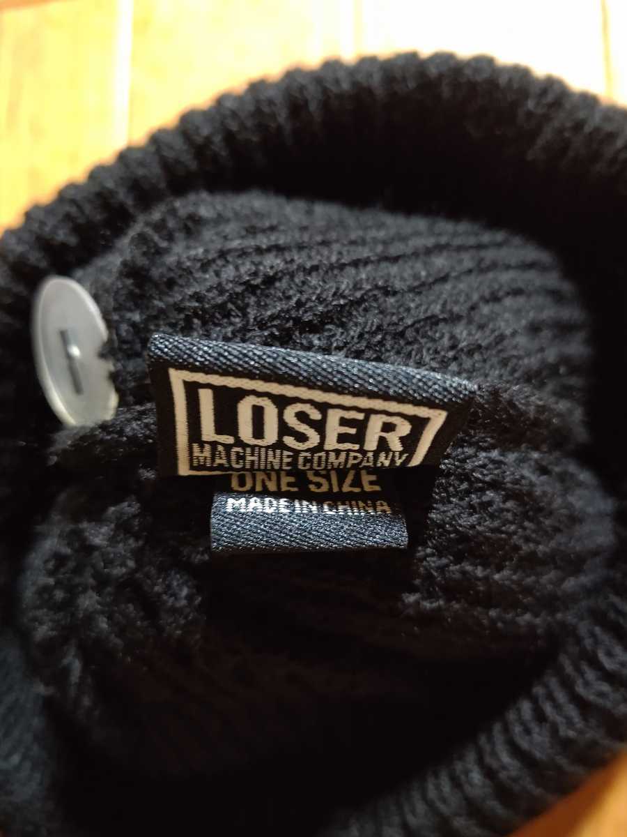 新品 LOSER MACHINE ビーニー ニット帽 ニットキャップ ワッチキャップ ルーザーマシン_画像3