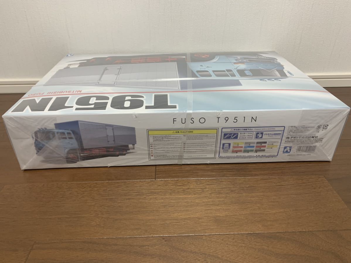  Aoshima HEAVY FREIGHT Fuso T951N алюминиевый фургон 1/32 Vol.1 демонстрационный рузовик heavy f Ray to