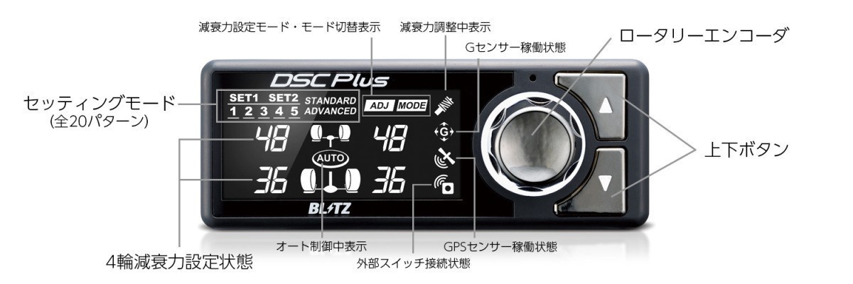 【BLITZ/ブリッツ】 車高調 DAMPER ZZ-R SpecDSC PLUS 電子制御 サスペンションキット フィット GK3/GK5 ハイブリッド GP5 [98310]_画像6