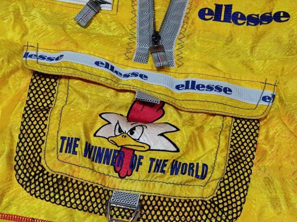 エレッセ ellesse COCORICO スノボ スキー USED美品 上下SET エレッセ ellesse COCORICO スノボ スキー USED美品 上下SET