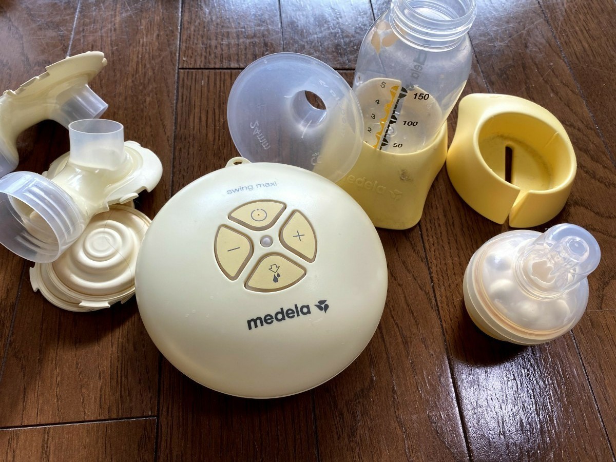 メデラ スイングマキシ 電動搾乳機 ダブルポンプ 授乳、食事用品 授乳