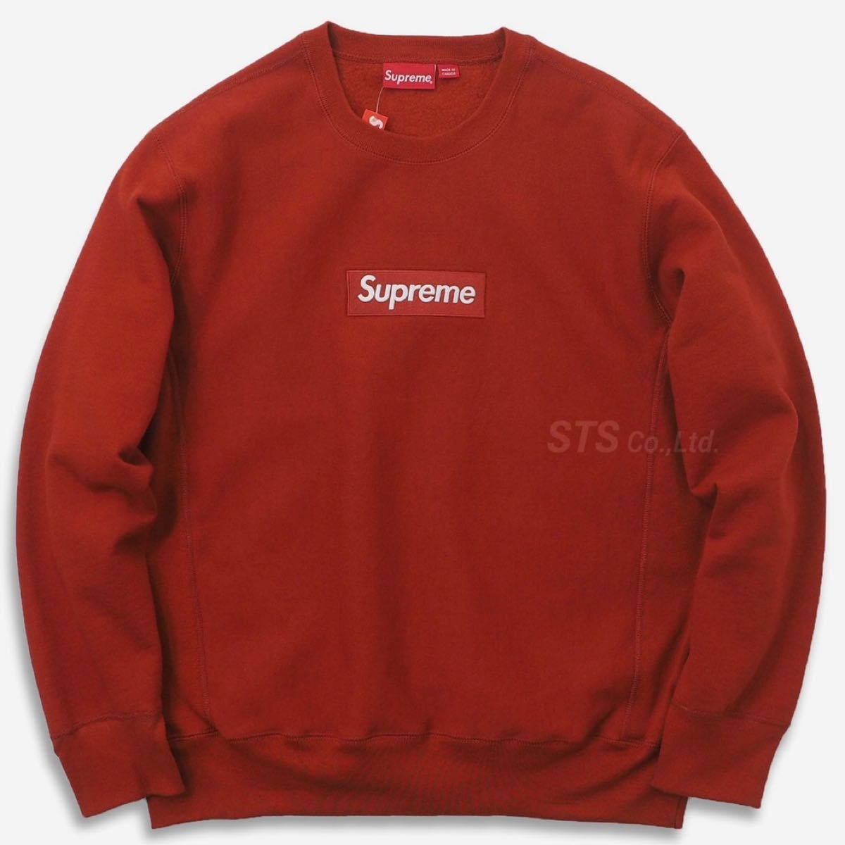 Supreme 】Box Logo Crewneck 〜 2018 Rust|Yahoo!フリマ(旧 Supreme 】Box Logo Crewneck 〜 2018 Rust|Yahoo!フリマ(旧