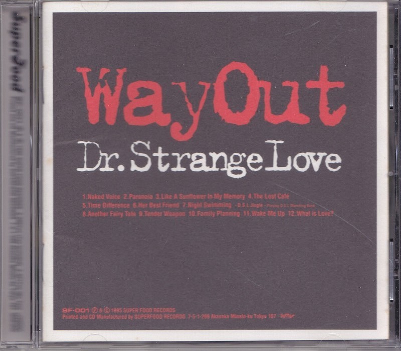 ドクター・ストレンジ・ラヴ / Dr. Strange Love / WAY OUT /中古CD!!43342_画像1