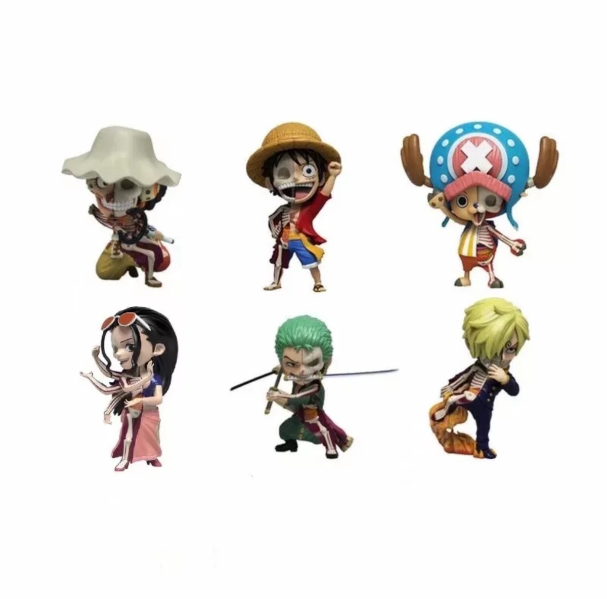 Paypayフリマ ワンピース グロかわ標本 6体セット Paypayフリマ ワンピース グロかわ標本 6体セット