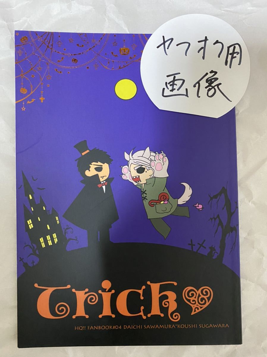 ハイキュー 同人誌 澤村大地×菅原孝支 Trick LOVERS ONLY 市行様 大菅 BL 小説 HQ