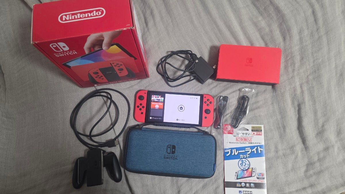 ニンテンドースイッチ Nintendo Switch 有機EL マリオレッド 任天堂 