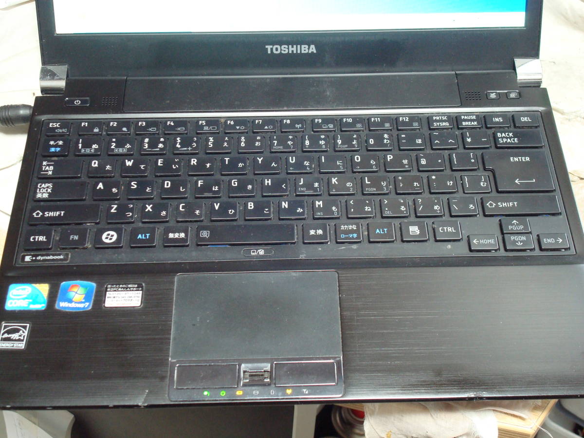 Windows10 i3 370M メモリ4GB SSD128GB 13.3型LED TOSHIBA dynabook R730/26A 送料無料