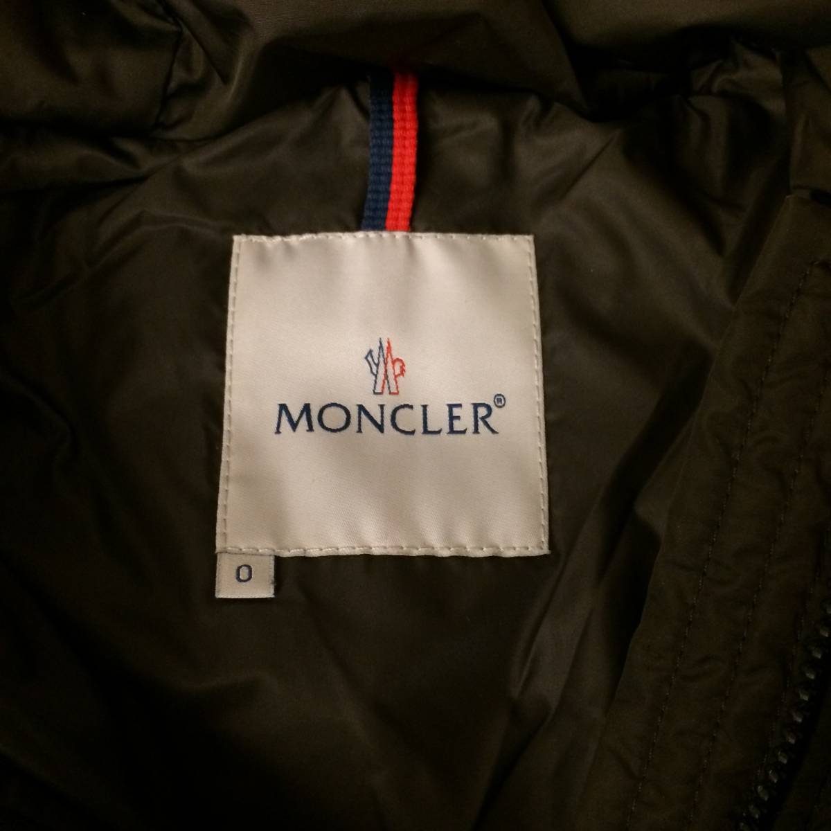 ◆◆ 超美品 ◆◆ MONCLER　モンクレール ファーフード付 ロングダウンコート 　0_画像3