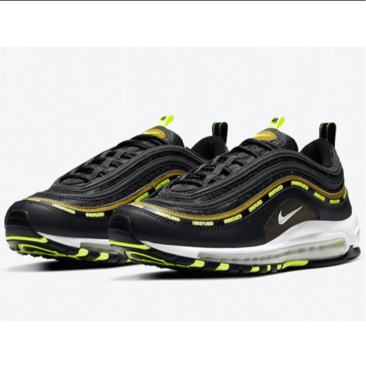 NIKE AIR MAX 97 UNDEFEATED BLACK ナイキ エアマックス 97 アンディフィーテッド ブラック