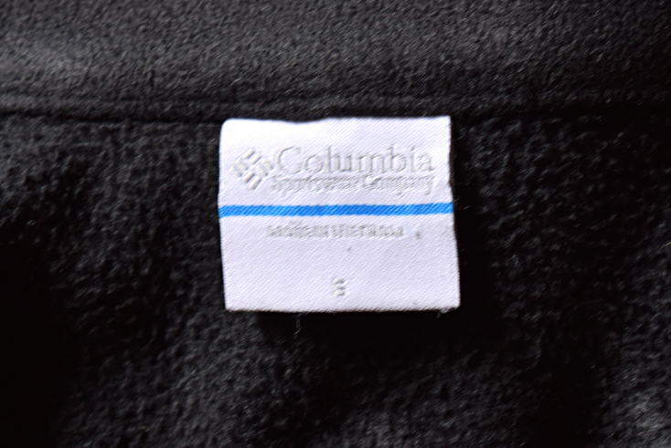 【送料無料】コロンビア アウトドア インナー フリースジャケット メンズS Columbia ブラック 黒色 DD0045
