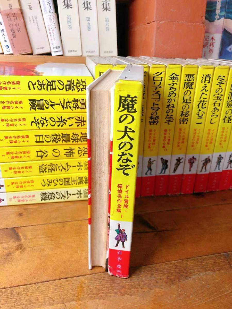 絶版レア ドイル冒険・探偵名作全集 コナン・ドイル 全21巻 岩崎 絶版レア ドイル冒険・探偵名作全集 コナン・ドイル 全21巻 岩崎
