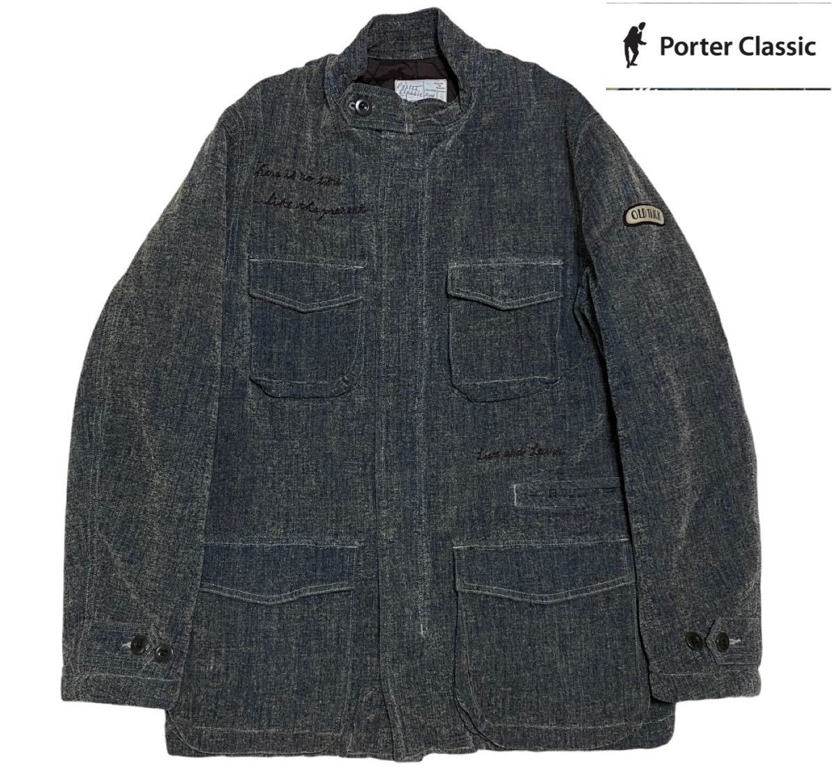 即決★ Porter Classic ポータークラシック★ミリタリージャケット （M）日本製 ブルゾン 中綿入り M65 フィールドジャケット 吉田カバン_画像1