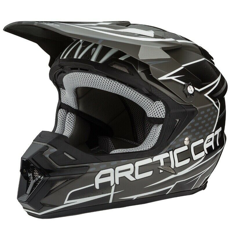 即納 Arctic Cat MX Team Arctic ZR ヘルメット ブラック L_画像1
