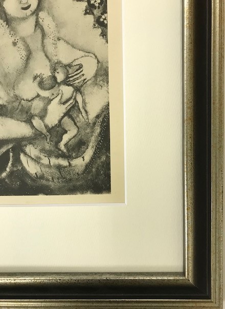 【特価】　≪　　マルク・シャガール　　≫　　コロタイプ版画　　NU -1914　　1928年　　MARC　CHAGALL