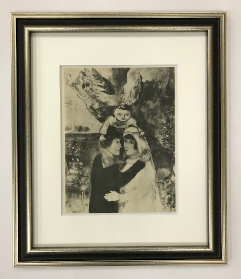 【特価】　≪　　マルク・シャガール　　≫　　コロタイプ版画　　PEINTURE -1927 Ⅱ　　1928年　　MARC　CHAGALL