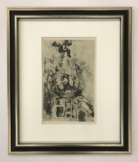 【特価】　≪　　マルク・シャガール　　≫　　コロタイプ版画　　PEINTURE -1927 Ⅳ　　1928年　　MARC　CHAGALL