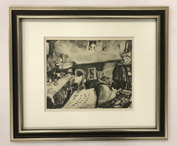 本店は 【特価】　≪　　マルク・シャガール　　≫　　コロタイプ版画　　L' ATELIER ARTISTE　　1928年　　MARC　CHAGALL I' DE 石版画、リトグラフ