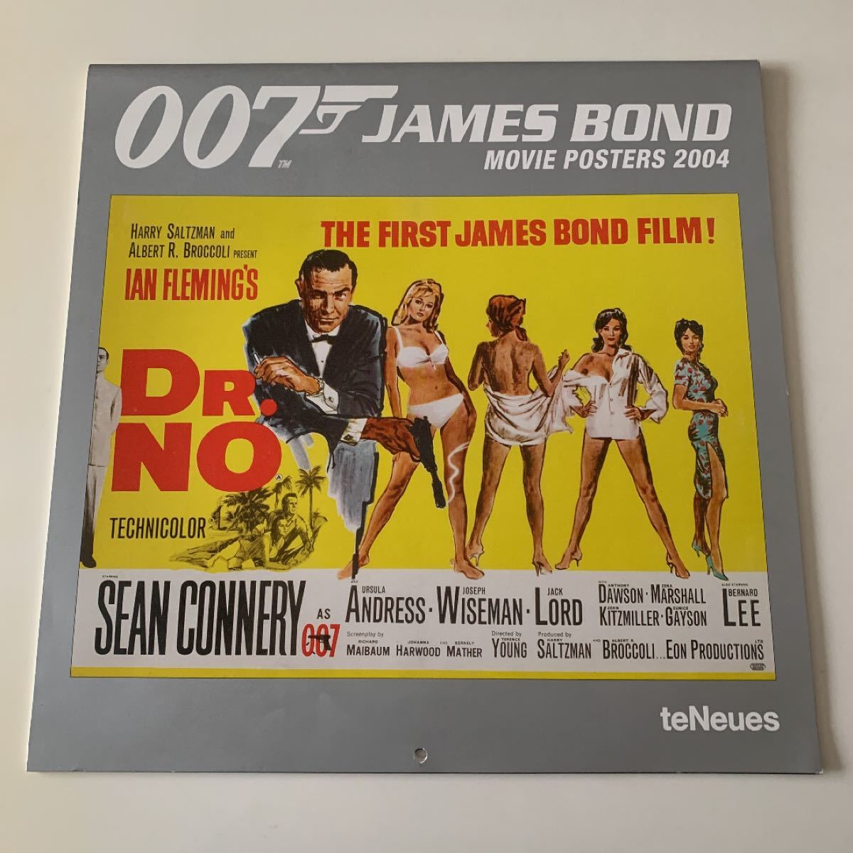 ！値下げ！007 JAMES BOND アメリカ版映画ポスター カレンダー