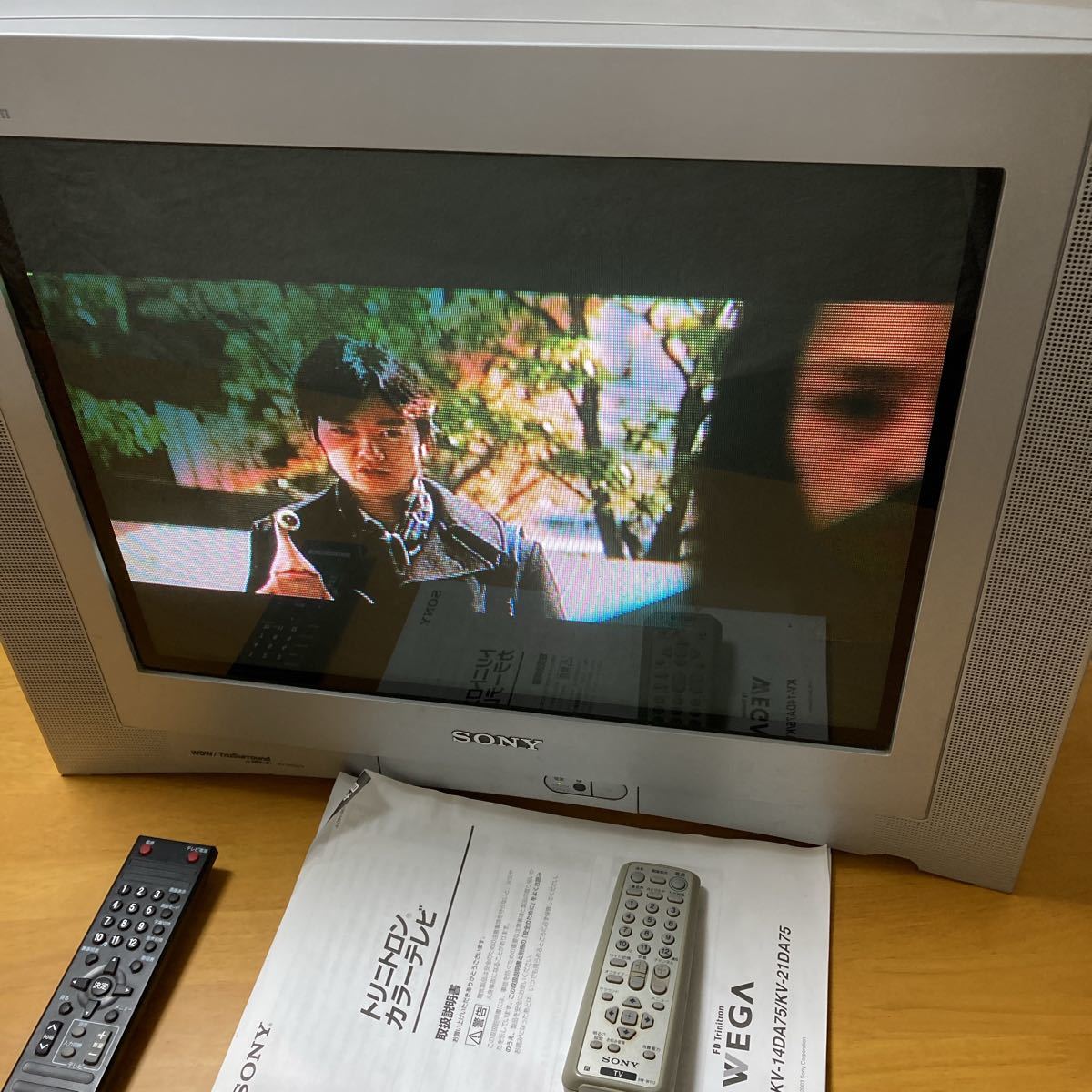 SONY ブラウン管テレビ トリニトロン リモコン付き ソニー SONY ブラウン管テレビ トリニトロン リモコン付き ソニー