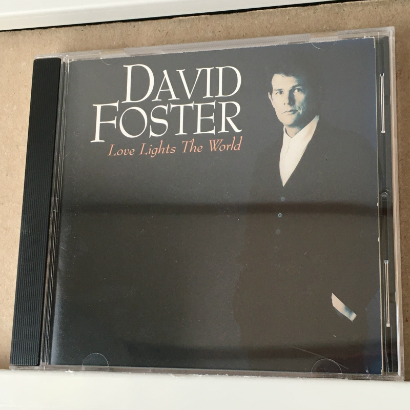 DAVID FOSTER[Love Lights The World]* мир . успех сделал художник. производить . число много рука ...* записано в Японии 