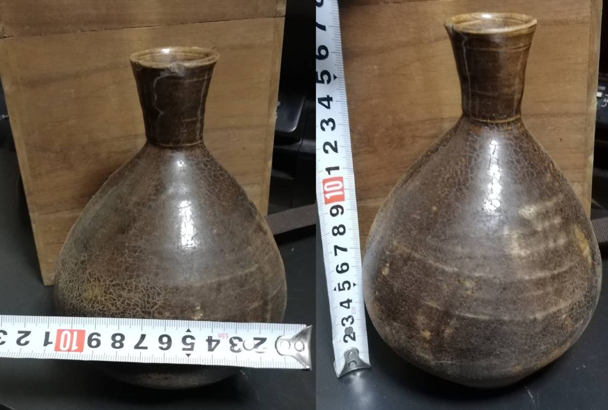 定番の中古商品 李朝 黒高麗徳利 漆直し品 本物保証 - poumonquebec.ca