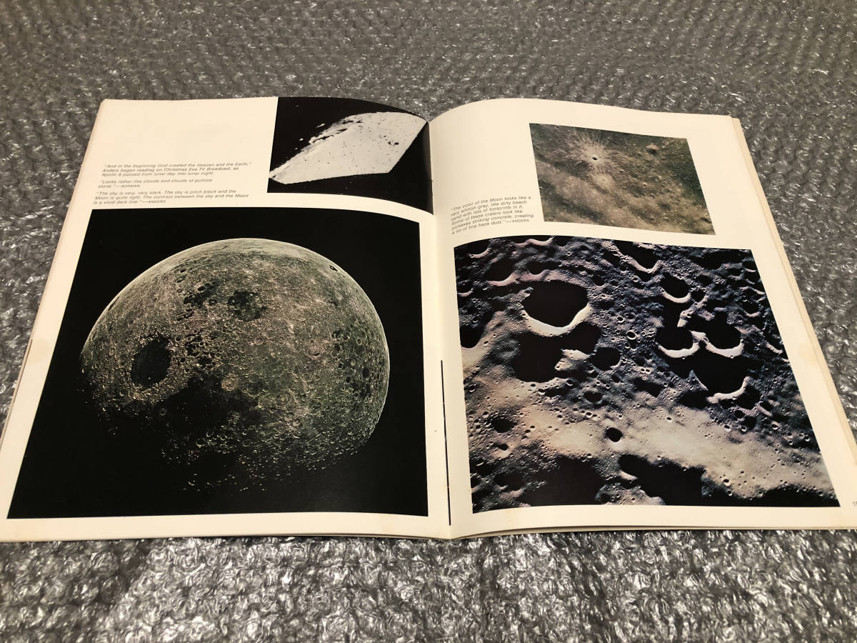 洋書☆アポロ8号【NASA公式写真集】1968年当時モノ☆人類が 洋書☆アポロ8号【NASA公式写真集】1968年当時モノ☆人類が