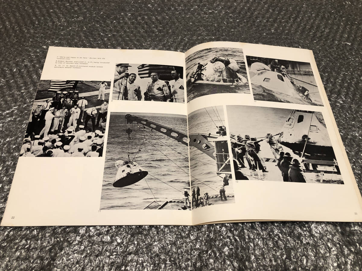 洋書☆アポロ8号【NASA公式写真集】1968年当時モノ☆人類が 洋書☆アポロ8号【NASA公式写真集】1968年当時モノ☆人類が