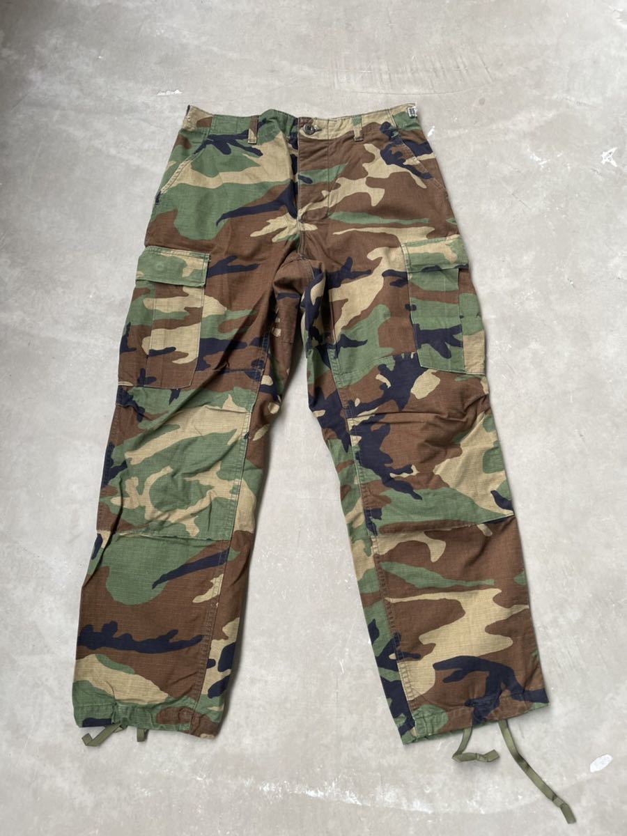 アメリカ軍 ウッドランドカモ ホットウェザーパンツ カーゴパンツ 米軍実物 ARMY ミリタリー 迷彩 workaround.pt