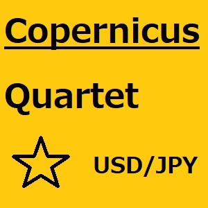 【ヤフオク限定】コペルニクスカルテット USD/JPY ドル円 EA 自動売買 MT4 システムトレード FX 副業 資産運用 令和のだぶるいー