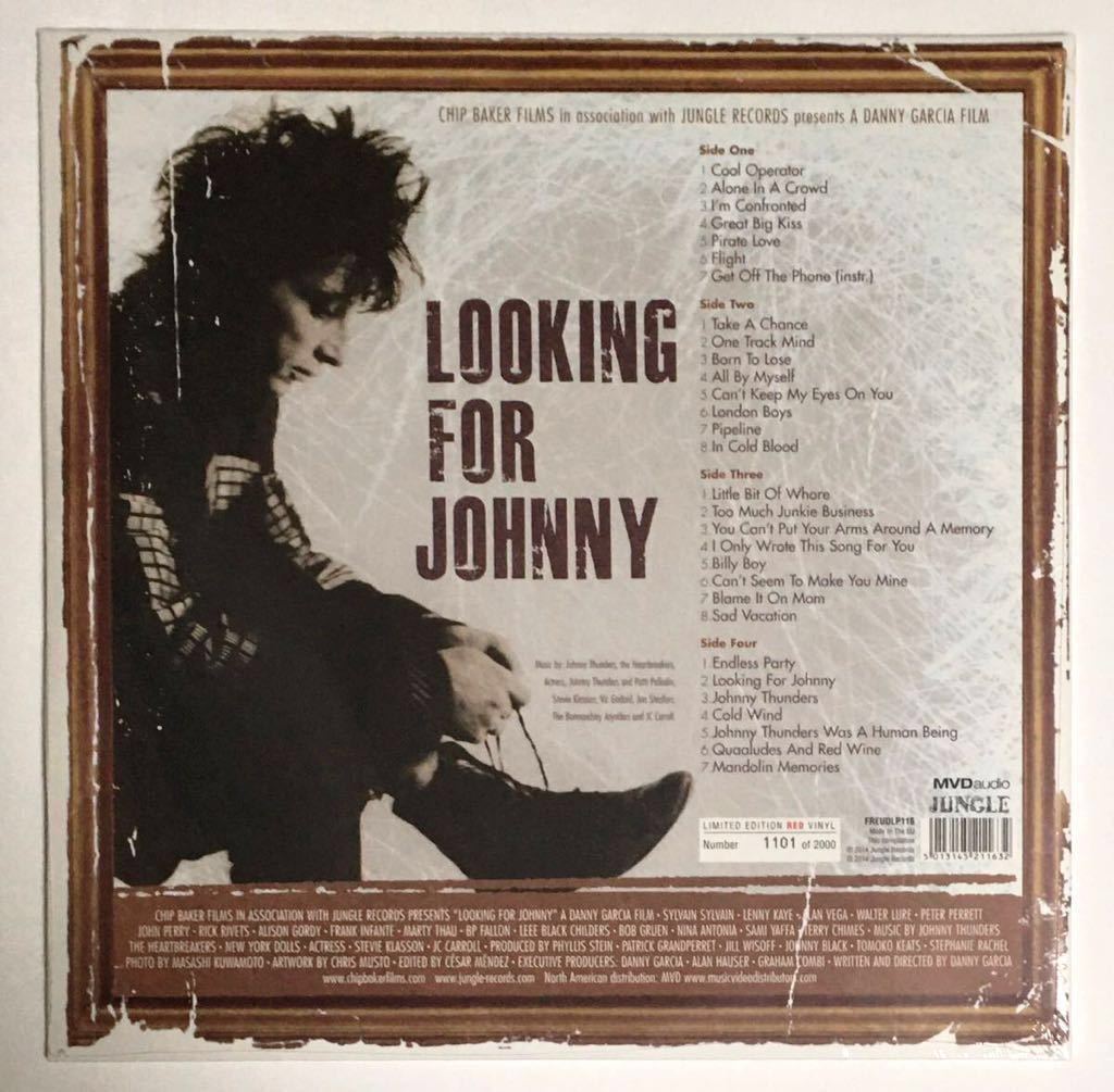 新品未開封LP/Johnny Thunders/New York Dolls/Ramones/Blondie/Richard Hell/Dead Boys/Only Ones/Hanoi Rocks/Stevie Klasson/Vic Godard_画像2