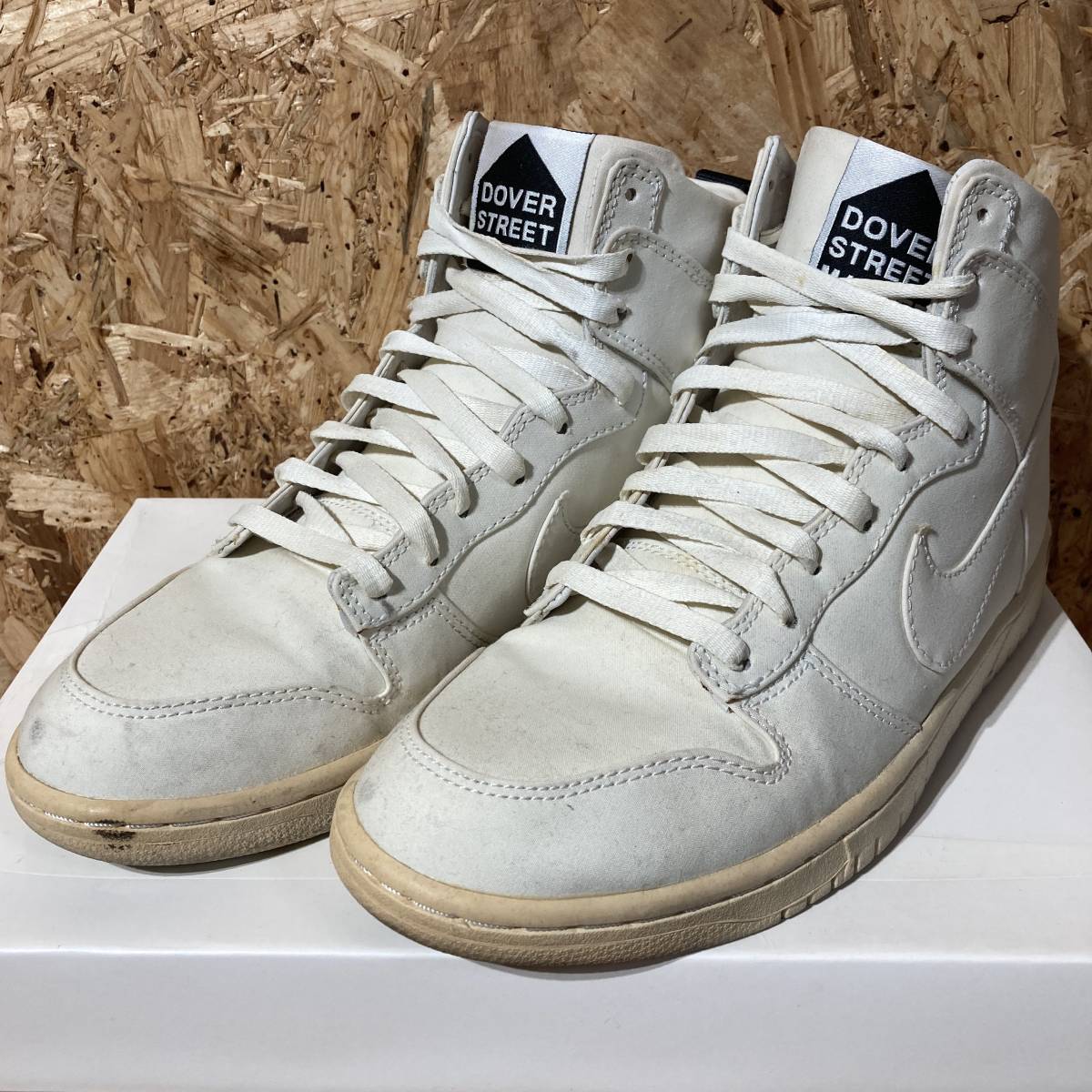 NIKE DOVER STREET MARKET DUNK LUX SP DSM US8 26cm コラボ 別注 限定 ドーバー ストリート マーケット ハイカット バッシュ_画像1