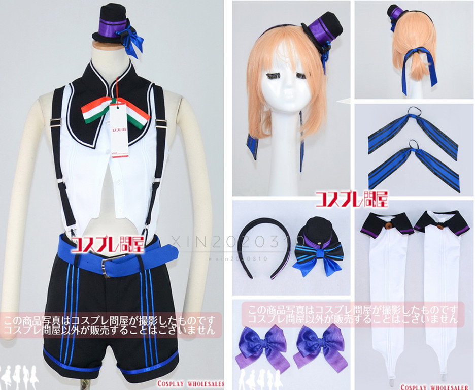 バーチャルYouTuber カルロ・ピノ 新衣装 手袋付き コスプレ衣装 バーチャルYouTuber カルロ・ピノ 新衣装 手袋付き コスプレ衣装