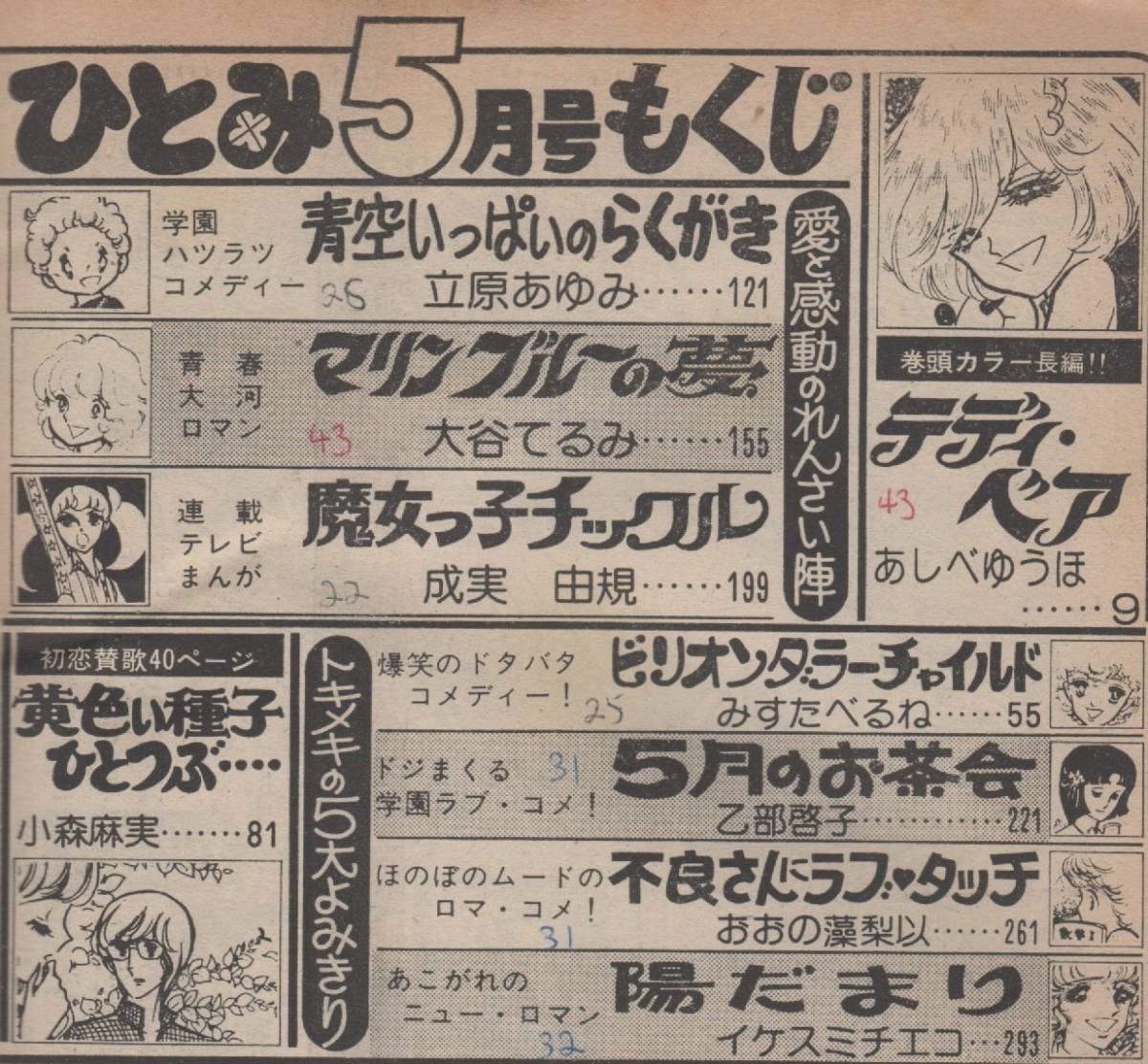 ヤフオク ひとみ 1978年5月号 昭和53年 あしべゆうほ 立原 ヤフオク ひとみ 1978年5月号 昭和53年 あしべゆうほ 立原