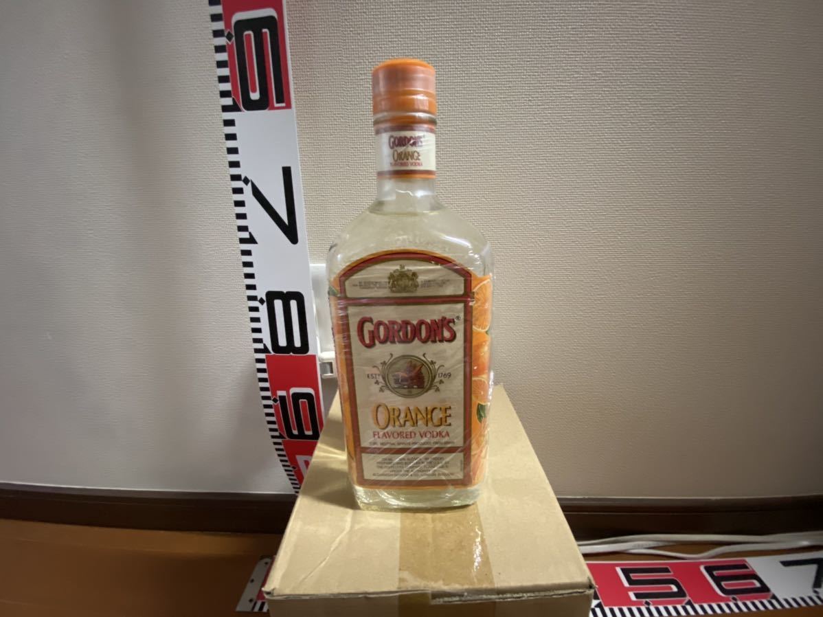 Gordon S Orange Flavored Vodka ゴードンオレンジウォッカ古酒 ウォッカ 売買されたオークション情報 Yahooの商品情報をアーカイブ公開 オークファン Aucfan Com