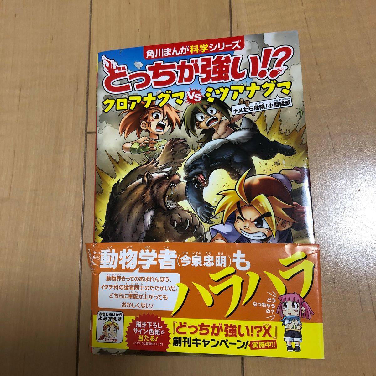 Paypayフリマ どっちが強い クロアナグマvsミツアナグマ ナメたら危険 小型猛獣 角川まんが科学シリーズ Paypayフリマ どっちが強い クロアナグマvsミツアナグマ ナメたら危険 小型猛獣 角川まんが科学シリーズ