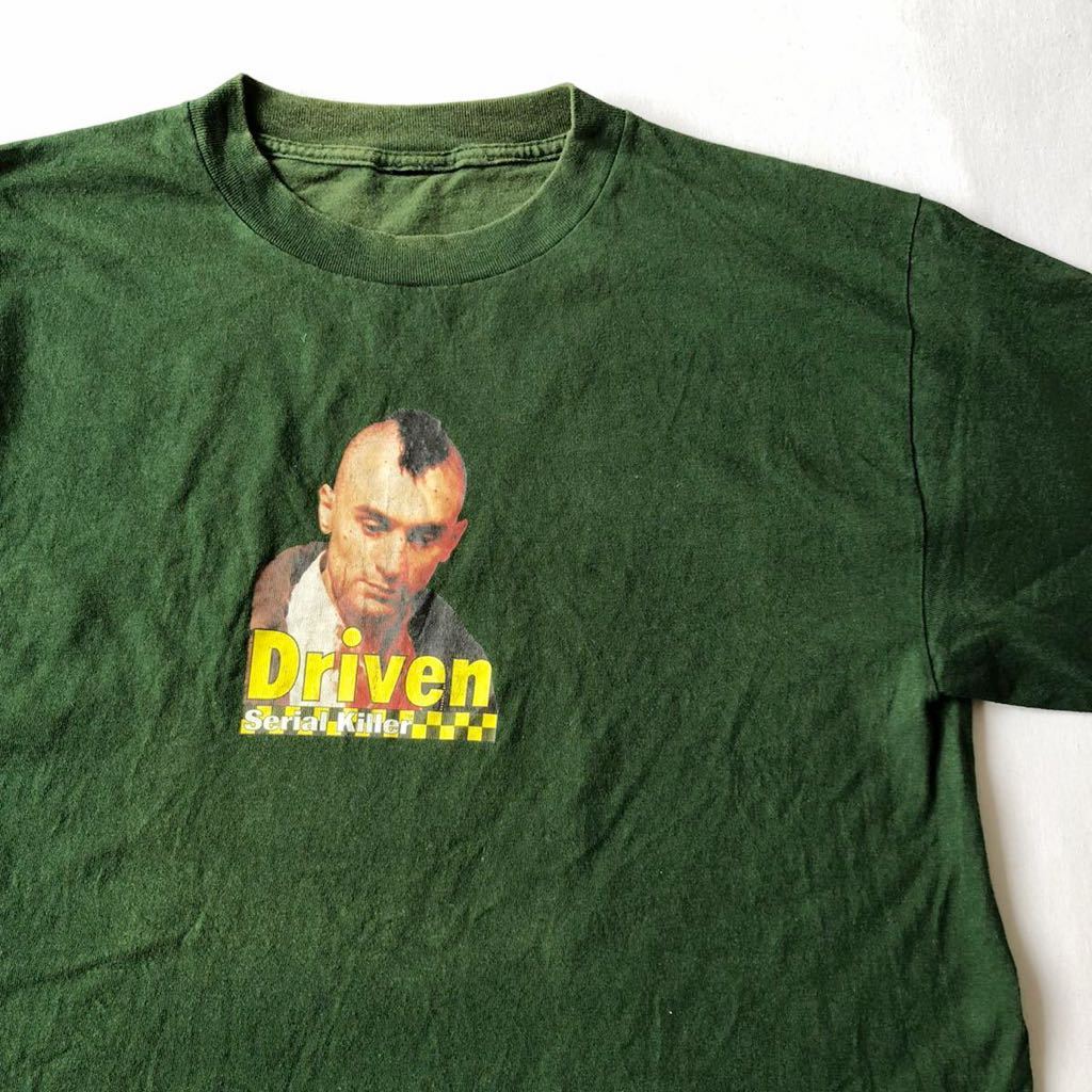 人気商品ランキング 90s Serial Killer TAXI DRIVER Tシャツ USA製 ビンテージ 90年代 シリアルキラー タクシードライバー ロバートデニーロ ヴィンテージ イラスト、キャラクター