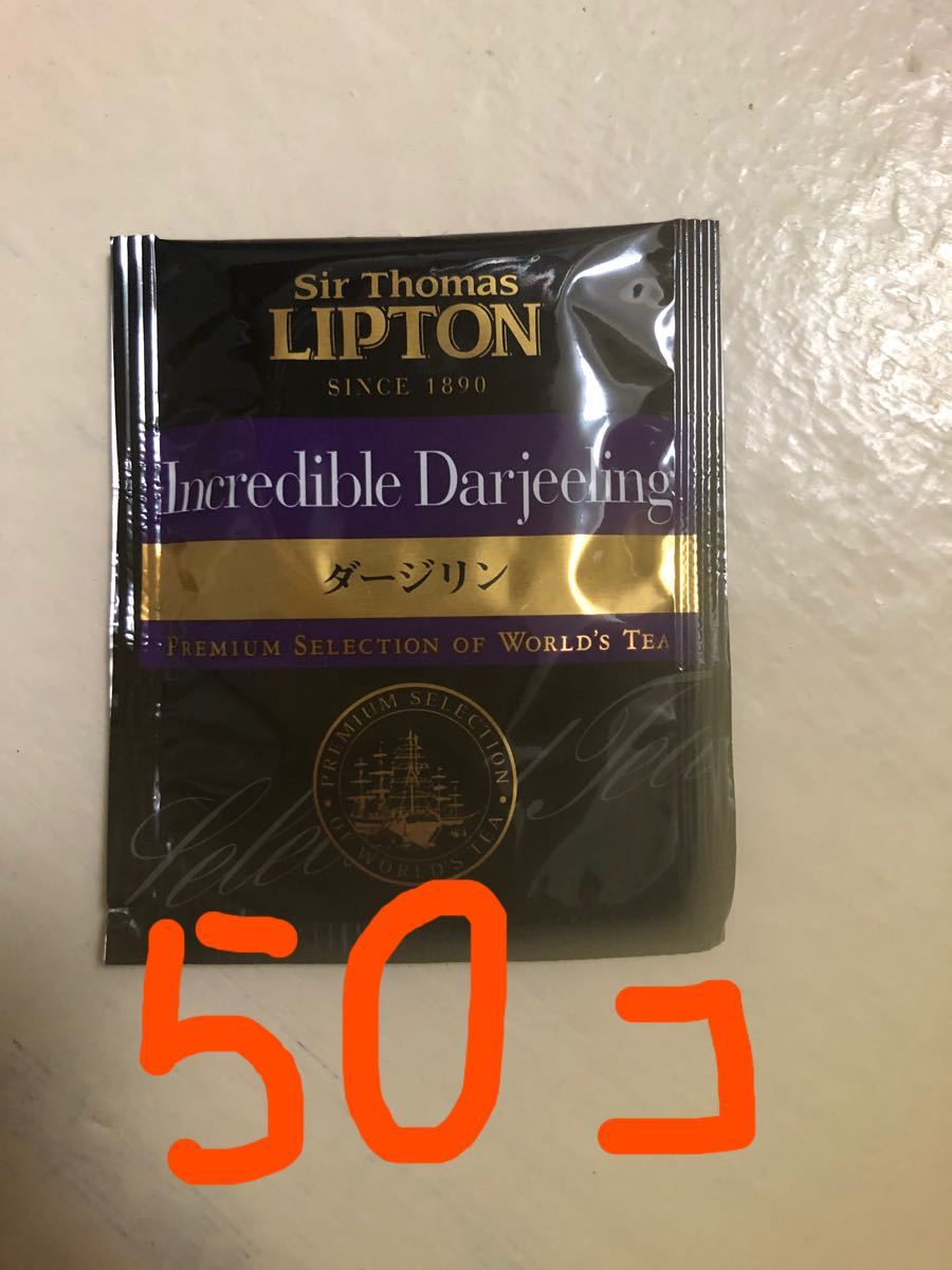 リプトン  ダージリン  ティーパック　紅茶