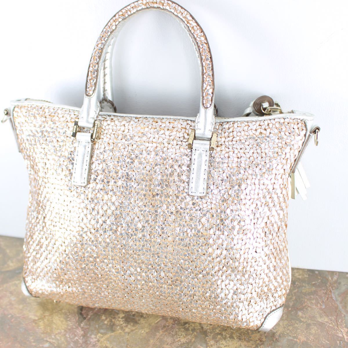 ANYA HINDMARCH EBURY LEATHER 2WAY SHOULDER BAG/アニヤハインド
