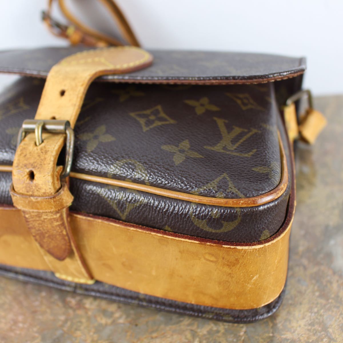 LOUIS VUITTON M51253 8911SL MONOGRAM PATTERNED SHOULDER BAG MADE IN FRANCE/ルイヴィトンカルトシエールモノグラム柄ショルダーバッグ