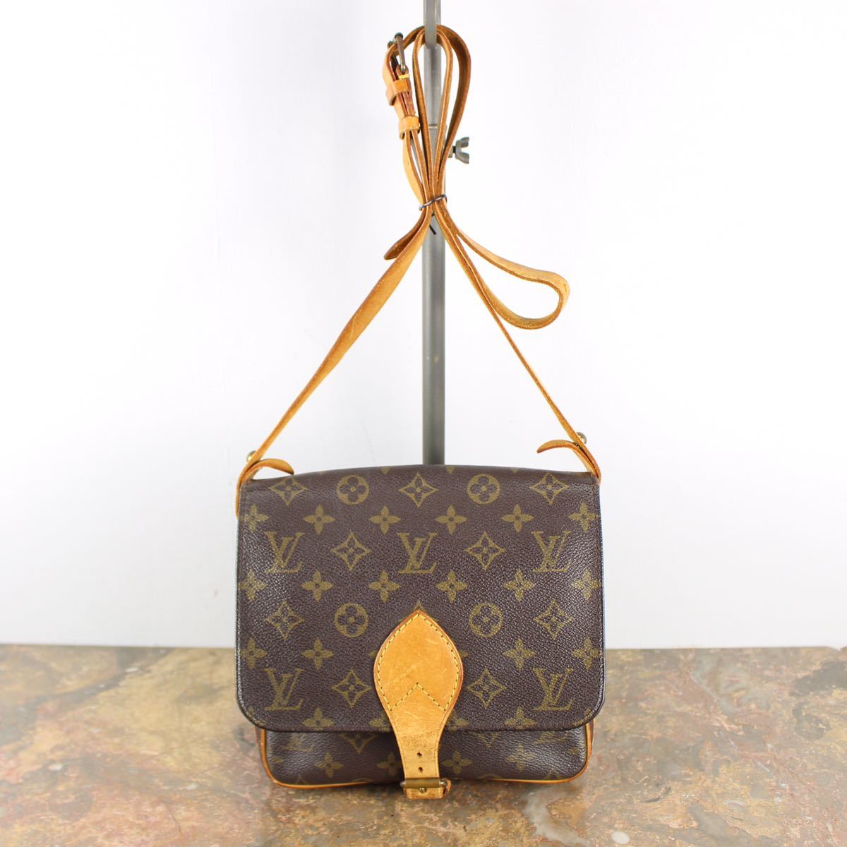 LOUIS VUITTON M51253 8911SL MONOGRAM PATTERNED SHOULDER BAG MADE IN FRANCE/ルイヴィトンカルトシエールモノグラム柄ショルダーバッグ