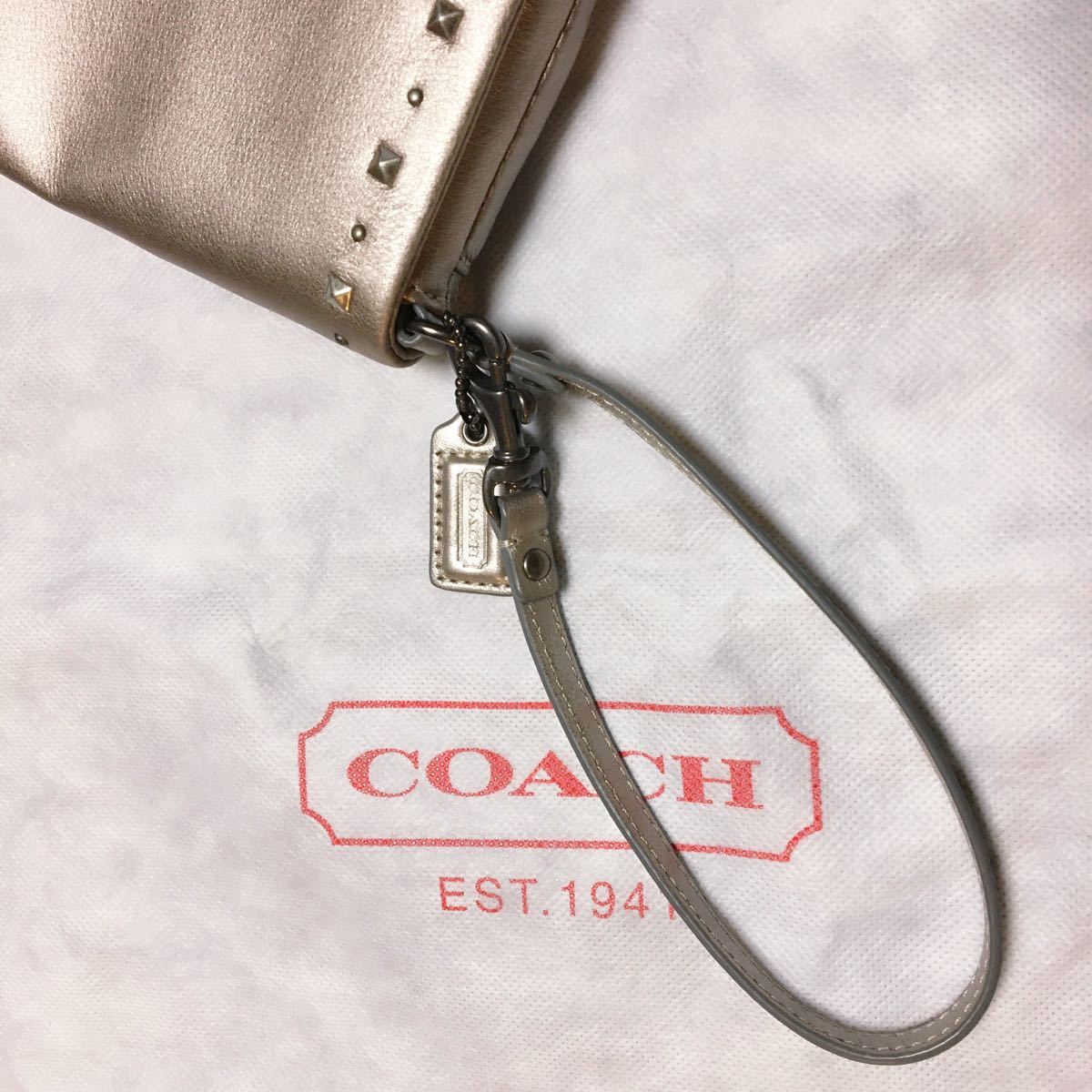 【美品】COACH ショルダー クラッチバッグ